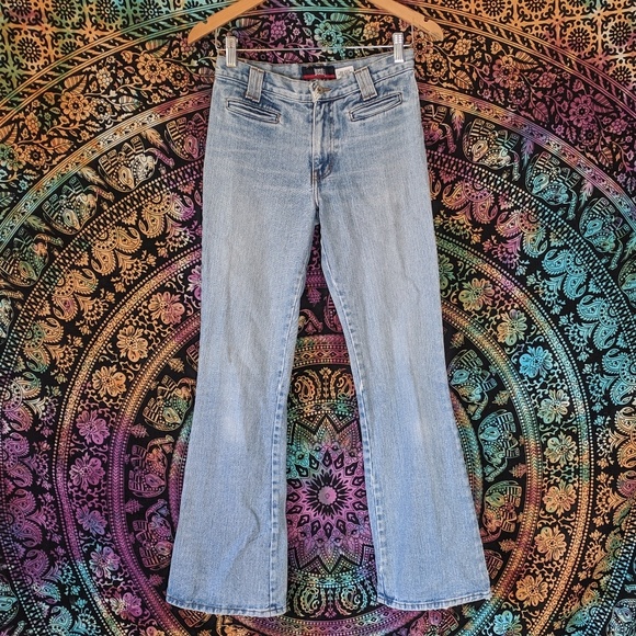 Denim - Retro vintage flare jeans 26